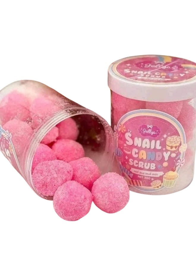 جيليز كرات تقشير السكر، تقشير، مكونات طبيعية، زيوت مغذية، علاج بالروائح، حلوى، 6 كرات - Image 1