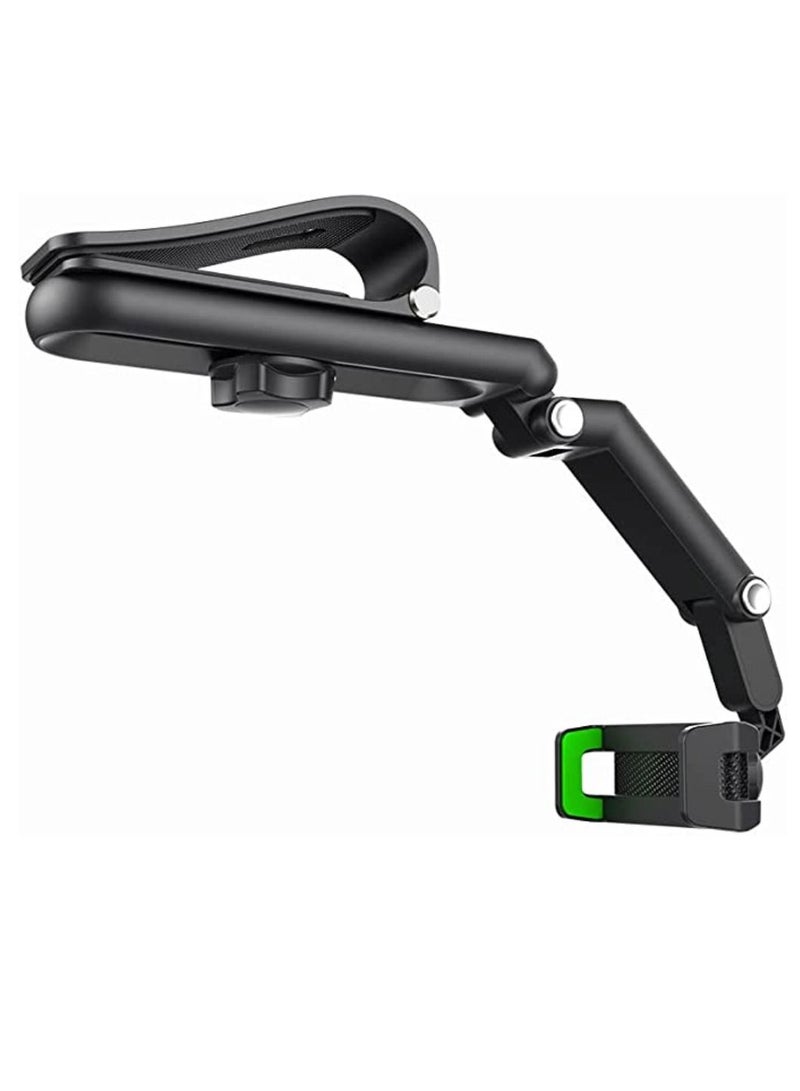 Yuwell Car Phone Mount For Auto Hands Free 360 Rotatable For Smartphone Universal 360 Degrees Car Sun Reflector Mount Stand Smartphone Holder Sun Visor Car Phone Holder - Image 1