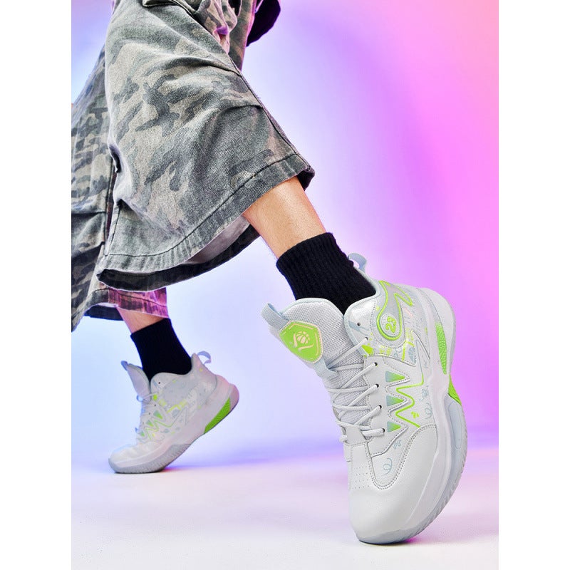 Fashionable Men'S And Women'S Sports Basketball Shoes Export Large Size Student Training Practical Basketball Shoes Basketball - Image 5