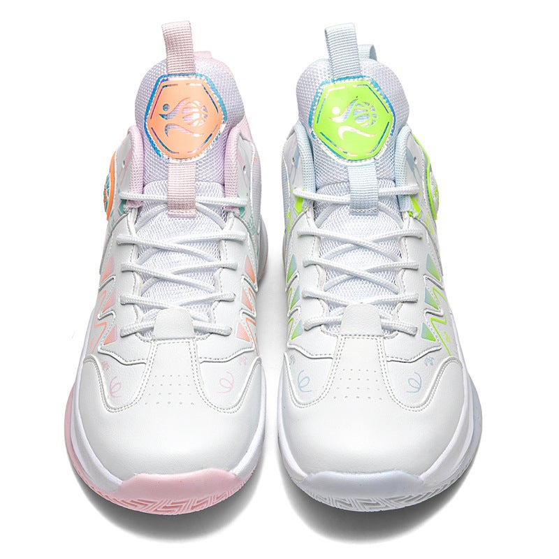 Fashionable Men'S And Women'S Sports Basketball Shoes Export Large Size Student Training Practical Basketball Shoes Basketball - Image 1