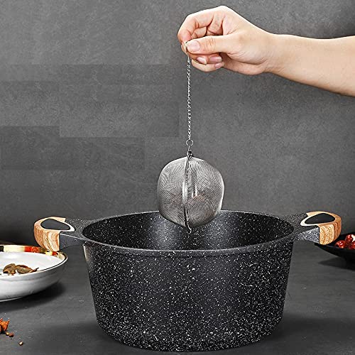 VELINEX® Large Stainless Steel Tea Infuser Ball Set (Pack of 2) – Fine Mesh Loose Leaf Tea Strainer for Teapots | Reusable Herb & Spice Filter, Rustproof & Durable - Image 2