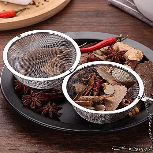 VELINEX® Large Stainless Steel Tea Infuser Ball Set (Pack of 2) – Fine Mesh Loose Leaf Tea Strainer for Teapots | Reusable Herb & Spice Filter, Rustproof & Durable - Image 5
