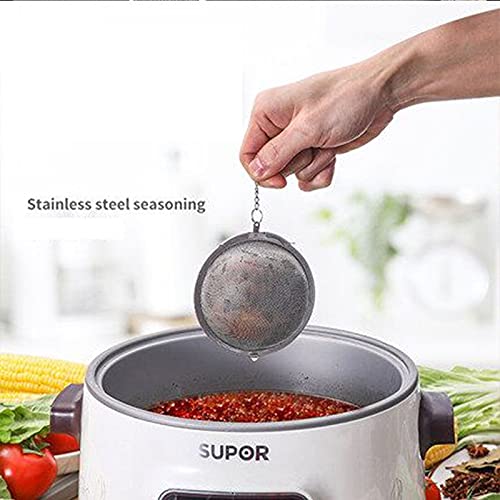 VELINEX® Large Stainless Steel Tea Infuser Ball Set (Pack of 2) – Fine Mesh Loose Leaf Tea Strainer for Teapots | Reusable Herb & Spice Filter, Rustproof & Durable - Image 4