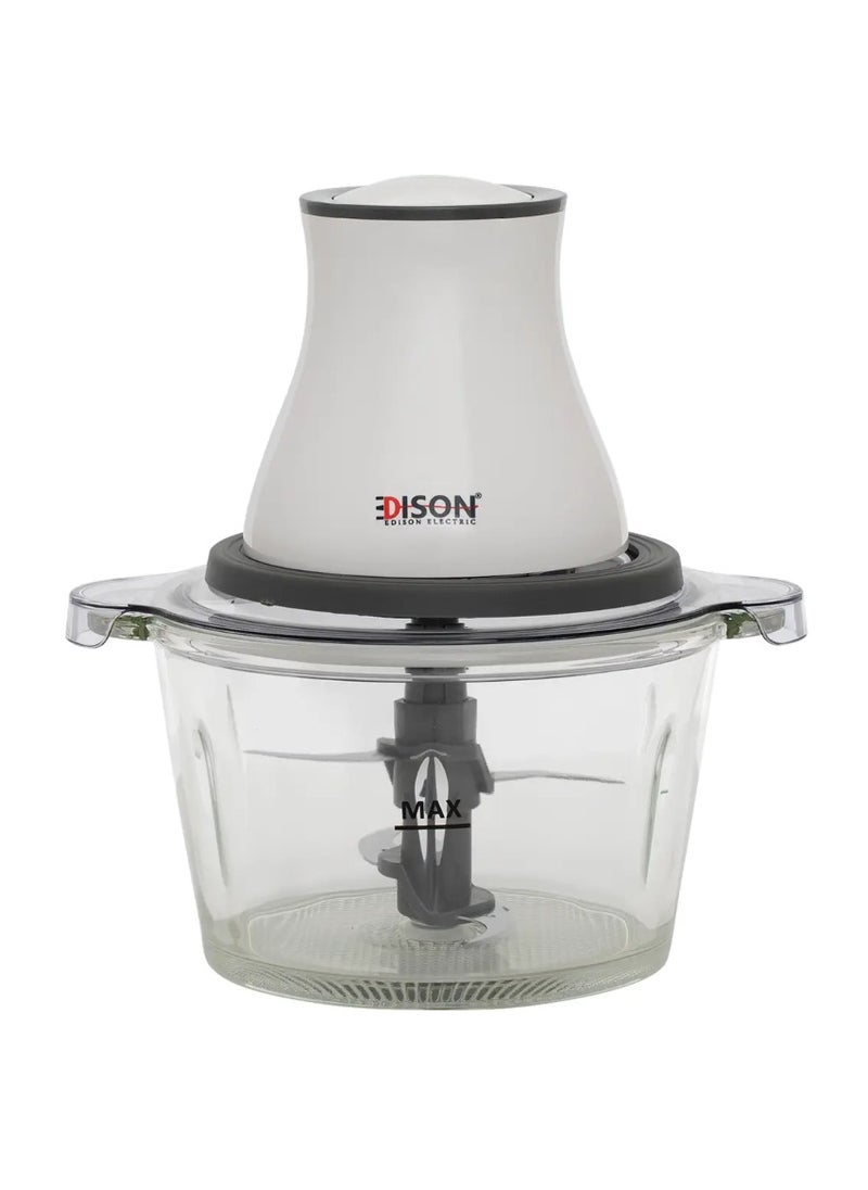 EDISON - Edison Multi Chopper Turbo 1.7 Liter White 300 Watt - Image 1