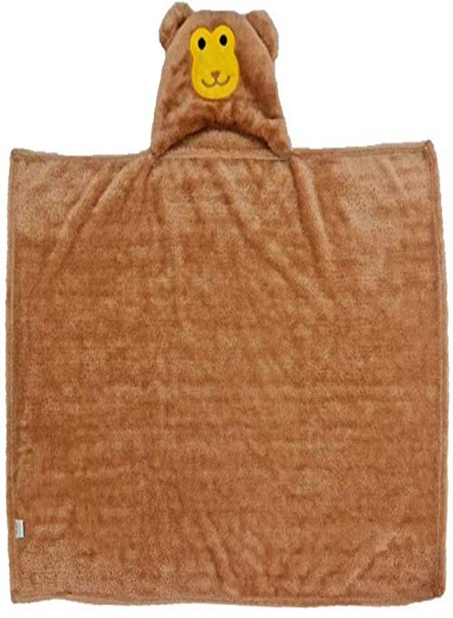 First Kick بطانية أطفال حديثي الولادة من فيرست كيك، عبوة من بطانية أطفال فائقة النعومة، مناسبة للأولاد والبنات (80 سم × 80 سم، من 0 إلى 6 أشهر)، مصنوعة من الصوف المتين، لون بيج، عبوة من قطعة واحدة - Image 4