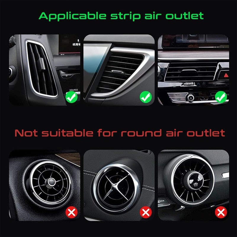 Aroma Stylish Butterfly Car Air Freshener for AC Vent – Clip On Solid Perfume Diffuser, Long Lasting High Strength Fragrance, Spill Proof Battery Free Design for Flat Air Outlets - Image 5