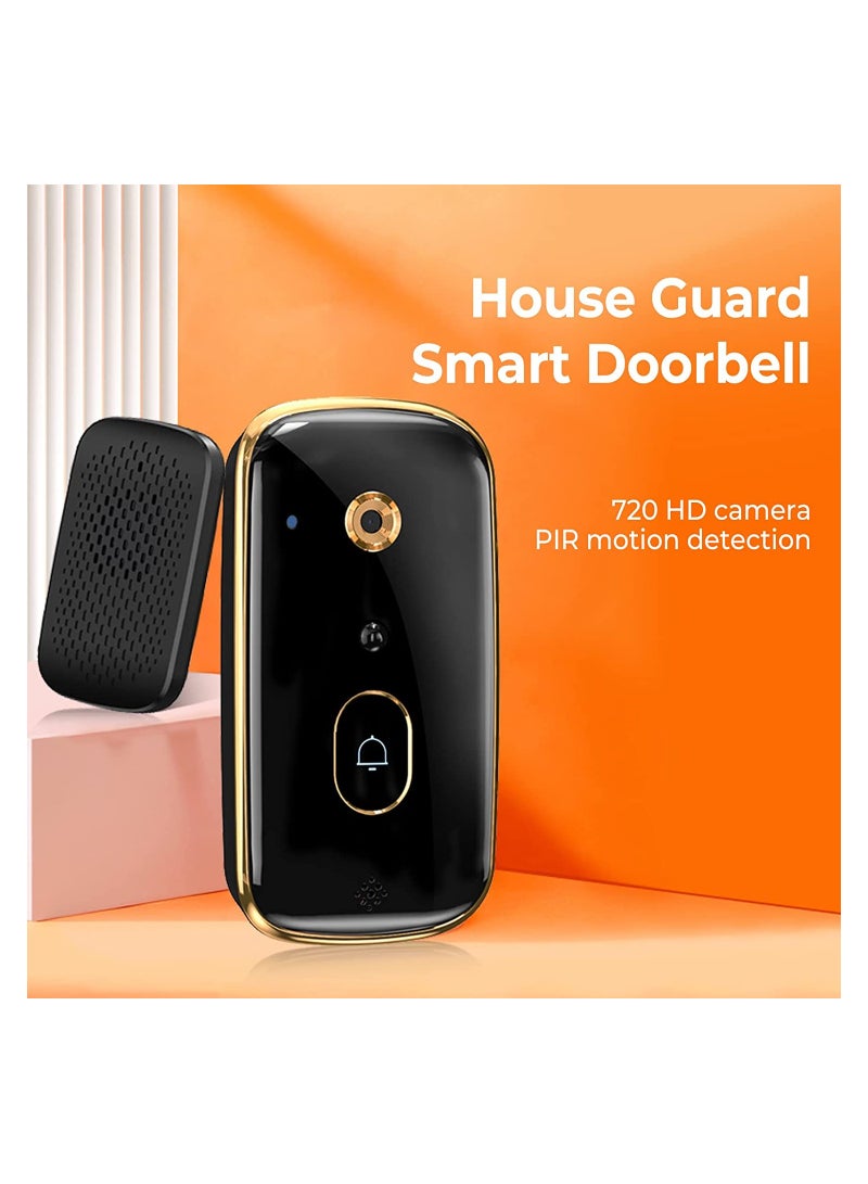 Smart Wireless Video Doorbell with 2 Way Audio Motion Detection Night Vision and Cloud Storage Real Time Alerts for Home Security - Image 4