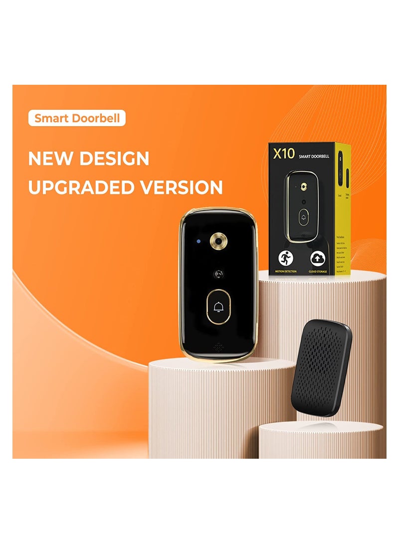 Smart Wireless Video Doorbell with 2 Way Audio Motion Detection Night Vision and Cloud Storage Real Time Alerts for Home Security - Image 5