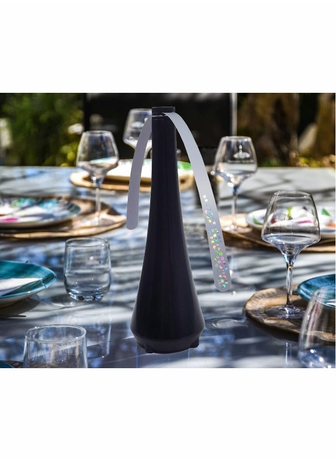 Generic Outdoor Picnic Food Fan Outdoor Fly Repellent Fan Fly Fan for Table Outside Restaurants Meal Portable and Ease of Use to Keep Your Food Clean  - Image 5