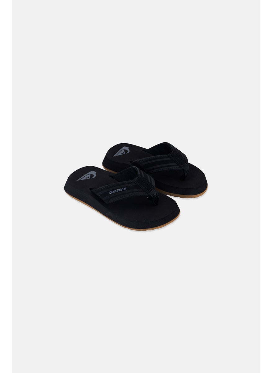 QUIKSILVER Toddlers Boy Slip On Slippers, Black  - Image 1