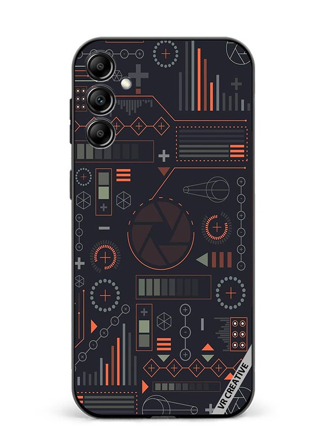 VR CREATIVE Protective Case Cover For Samsung Galaxy M14 Multicolur Design Multicolour - Image 1