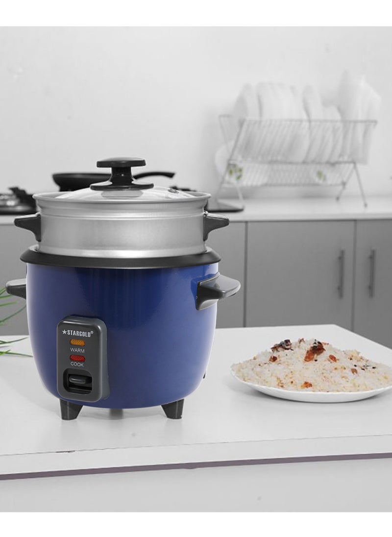 Stargold Electric Rice Cooker 0.6 L 350 W Blue/Black  - Image 3