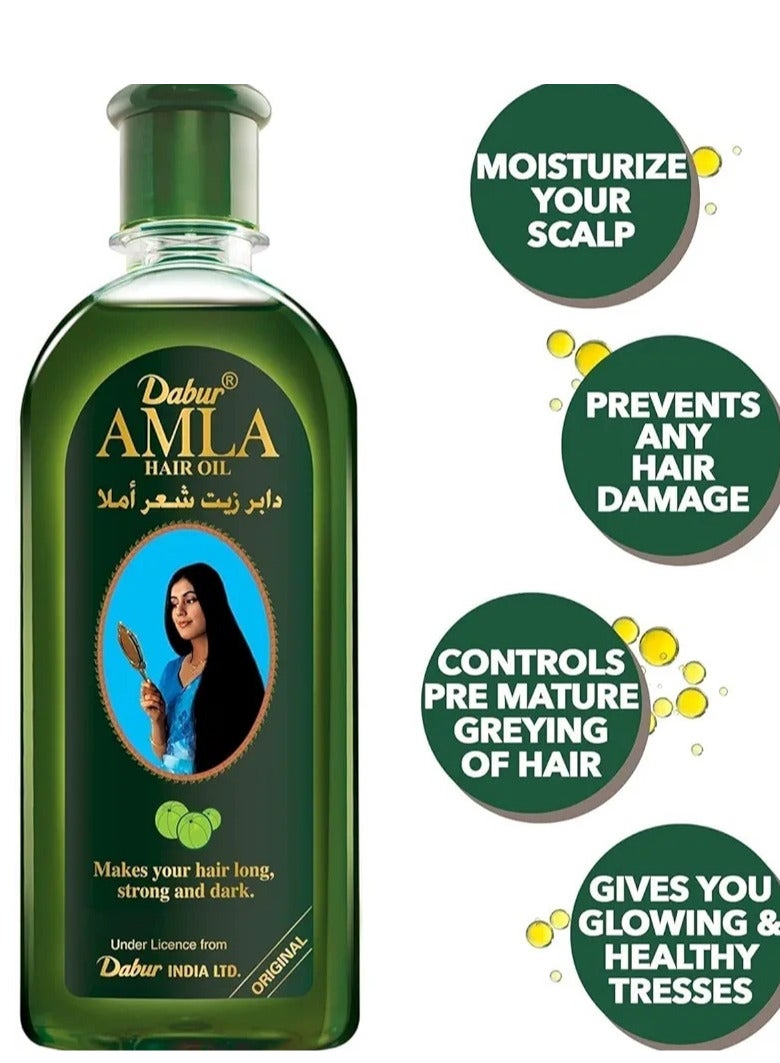 دابر أملا زيت الشعر بمستخلصات طبيعية نقية - 180 مل - Image 2