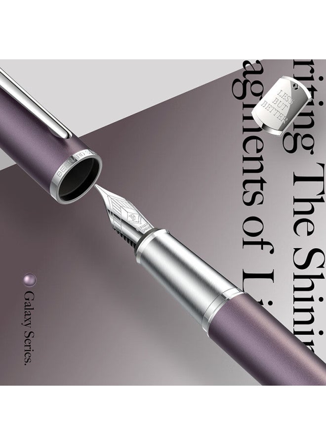 Bernard Shaw [xingyao] Fountain Pen High-end Luxury Misty Gray Premium Ink Gift Box Set, High-end Business Office Signature Pen, Teacher Gift For Women And Men, Popular Product - Image 4