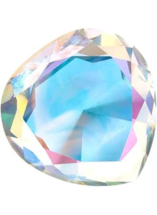 1pc Crystal Love Heart Diamond Hand Model Nail Art Photo Prop - Image 1