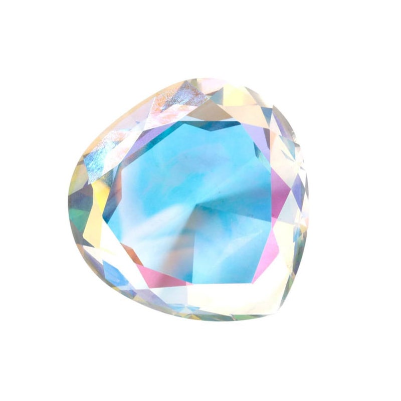 1pc Crystal Love Heart Diamond Hand Model Nail Art Photo Prop - Image 2