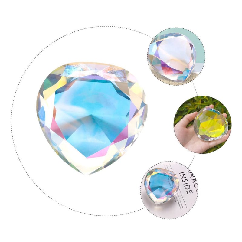 1pc Crystal Love Heart Diamond Hand Model Nail Art Photo Prop - Image 4
