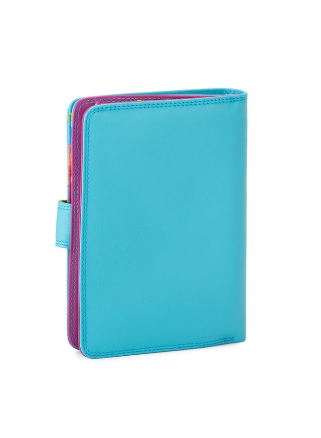 mywalit Large Snap Nappa Leather Wallet with 10 Card Slots, ID Window, Zip Coin Pockets & Pen – Spacious Women’s Wallet - Image 3