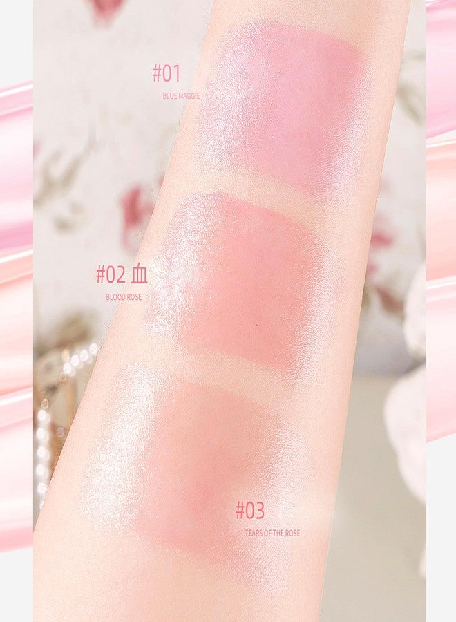 DENESTUP Pack of 3 Flower Jelly Lipstick Set Temperature Change Moisturizer Long Lasting Nutritious Balm Magic Color Change Lip Gloss - Image 5