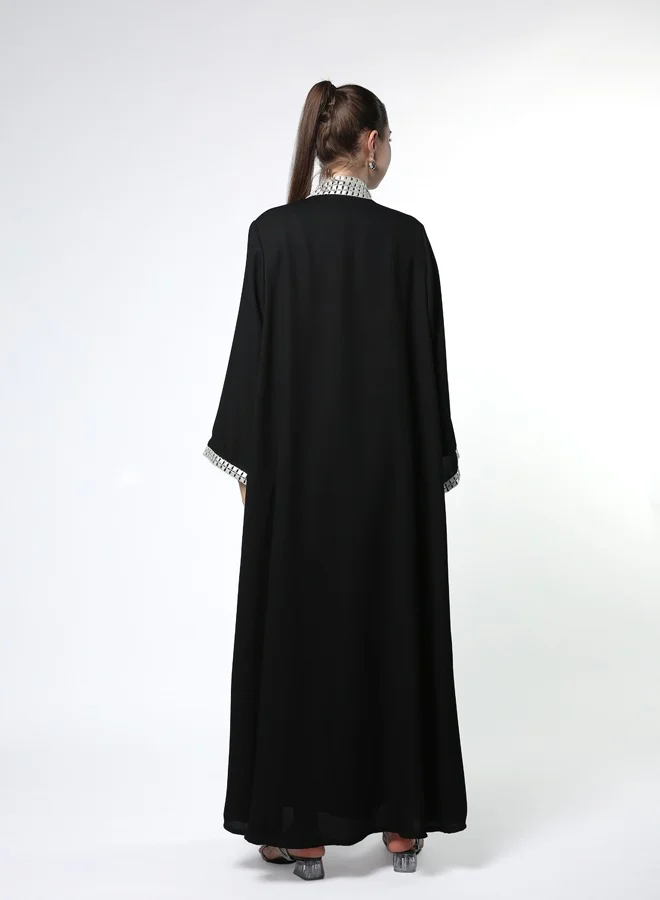 Line73 by Zahra Chic A-Line Open Abaya