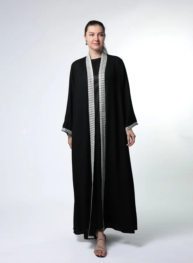 Line73 by Zahra Chic A-Line Open Abaya