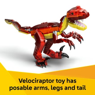 Creator 3in1 Fierce Dinosaur Figure Building Toy 31379 (Age 8+, 283 Pieces) - view 5