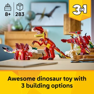 Creator 3in1 Fierce Dinosaur Figure Building Toy 31379 (Age 8+, 283 Pieces) - view 3
