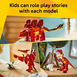 Creator 3in1 Fierce Dinosaur Figure Building Toy 31379 (Age 8+, 283 Pieces) - view 4