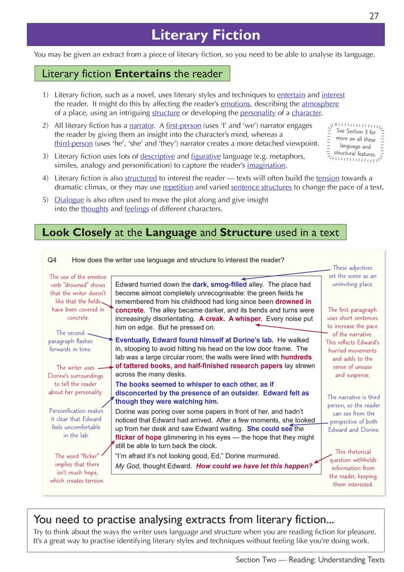 إصدار جديد من Edexcel International GCSE في اللغة الإنجليزية: مراجعة شاملة وممارسة مع النسخة الإلكترونية - Image 5