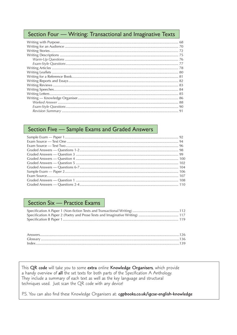 إصدار جديد من Edexcel International GCSE في اللغة الإنجليزية: مراجعة شاملة وممارسة مع النسخة الإلكترونية - Image 2