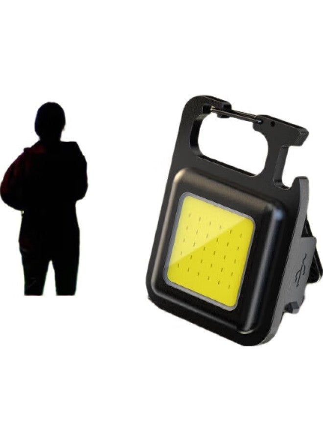 SHENYU Mini Compact Flashlight, High Brightness Keychain Light, Multifunctional Portable Equipment, Outdoor And Home Emergency Light, Magnetic Light - Image 3