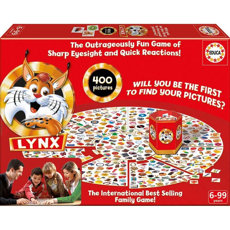 Educa Lynx 400 Images Observation & Attention Game - Family Game for Age 6+ - Image 2