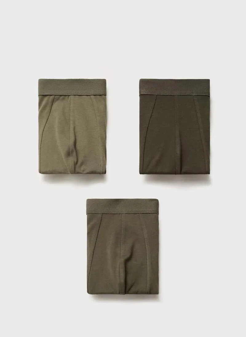مانجو مان 3-Pack Combined Briefs