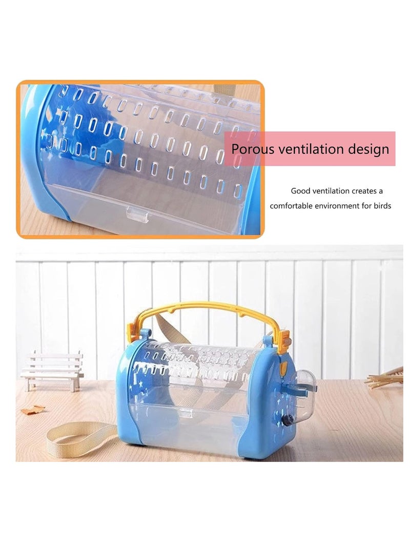 الهامستر الناقل قفص الحيوانات الأليفة الصادرة قفص الحقيبة الفئران خنزير غينيا السفر النقل - Image 3