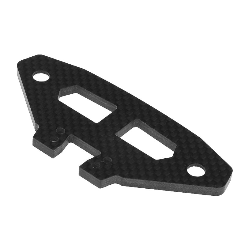 Carbon Fiber Front Bumper Plate Bracket Replacement for Tamiya XV02 1/10 Remote Control Car Upgrade Accessories - Image 4