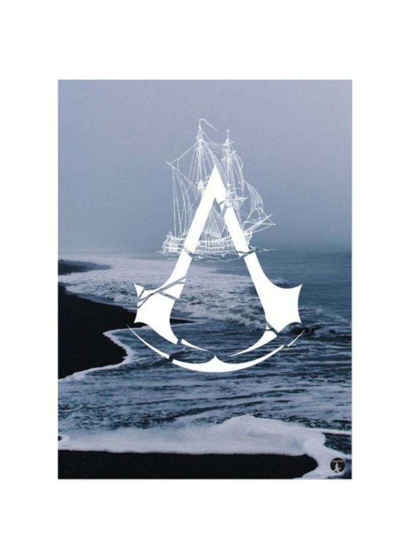 RKN Assassin's Creed Printed Mousepad Blue/White/Black