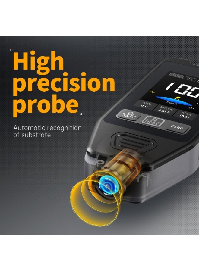 FNIRSI CTG-20 Paint Gauge Coating Thickness Gauge Automotive Paint Surface Tester Paint Gauge Measuring Galvanised Coatings - Image 3