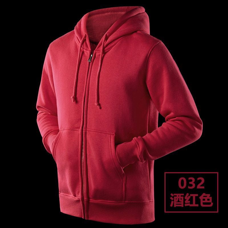 Shanghai Warehouse K2 Jiabu Youwei 04EC01 Sweater Long Sleeve 330 karat Chain Cap Fleece Thickened Wine Red