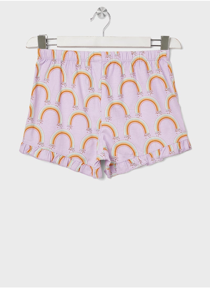 Cotton On Kids Rainbow Pyjama Set  - Image 4
