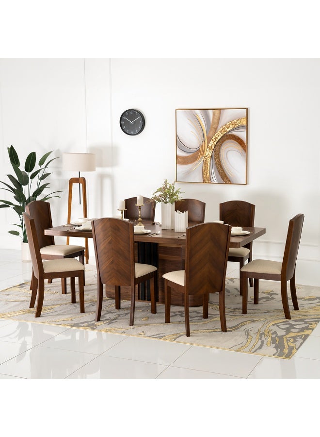 ROYAL FURNITURE Sofia Dining Set 8 – Seater  - Image 1