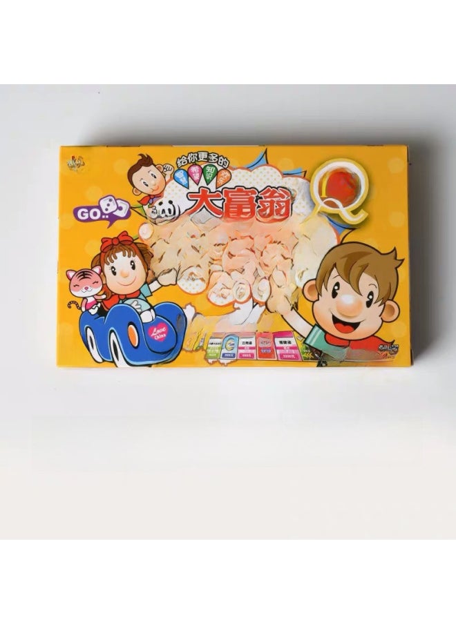 Generic - Genuine Q Version S Version Monopoly Game Children's Version Chess And Cards China World Taiwan Tour Happy Life Desktop Tour-Color:taiwan Journey 1004 - Image 1