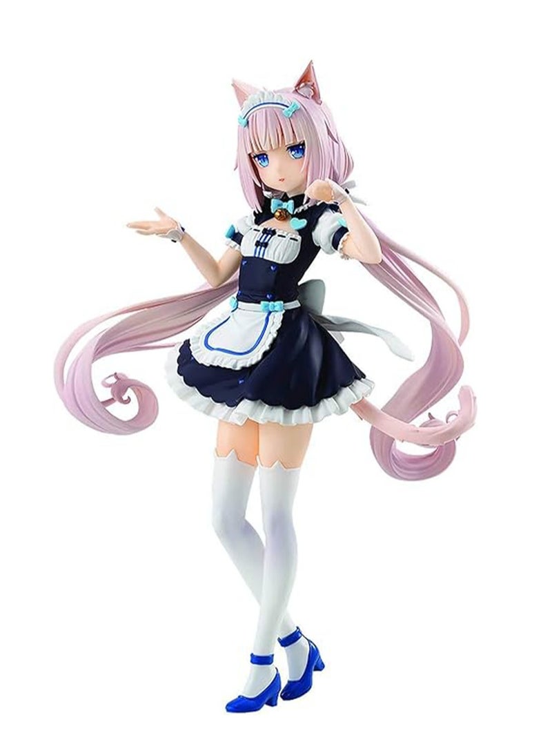 Cat Girl Paradise Vanilla Hand-made Office Desktop Ornament Model - Image 1