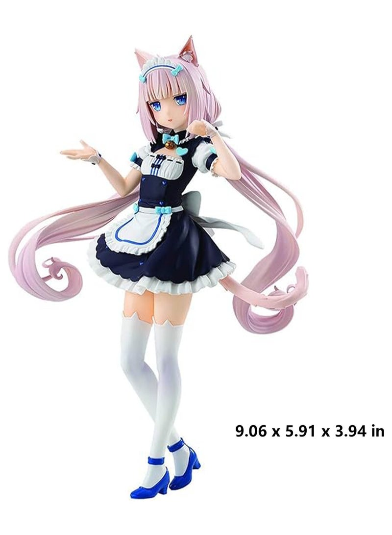 Cat Girl Paradise Vanilla Hand-made Office Desktop Ornament Model - Image 2