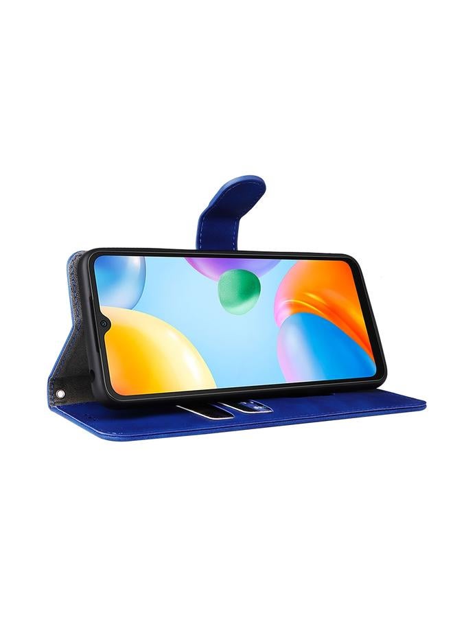 erorex Case For Xiaomi Redmi 10C Skin Feel Magnetic Flip Leather Phone Case - Image 5