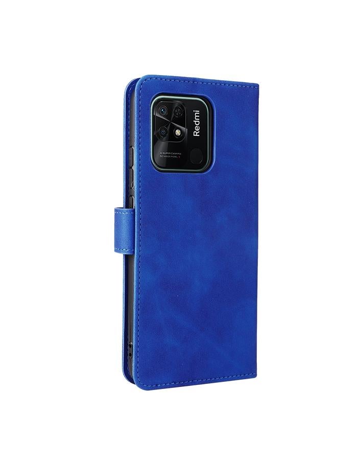 erorex Case For Xiaomi Redmi 10C Skin Feel Magnetic Flip Leather Phone Case - Image 3