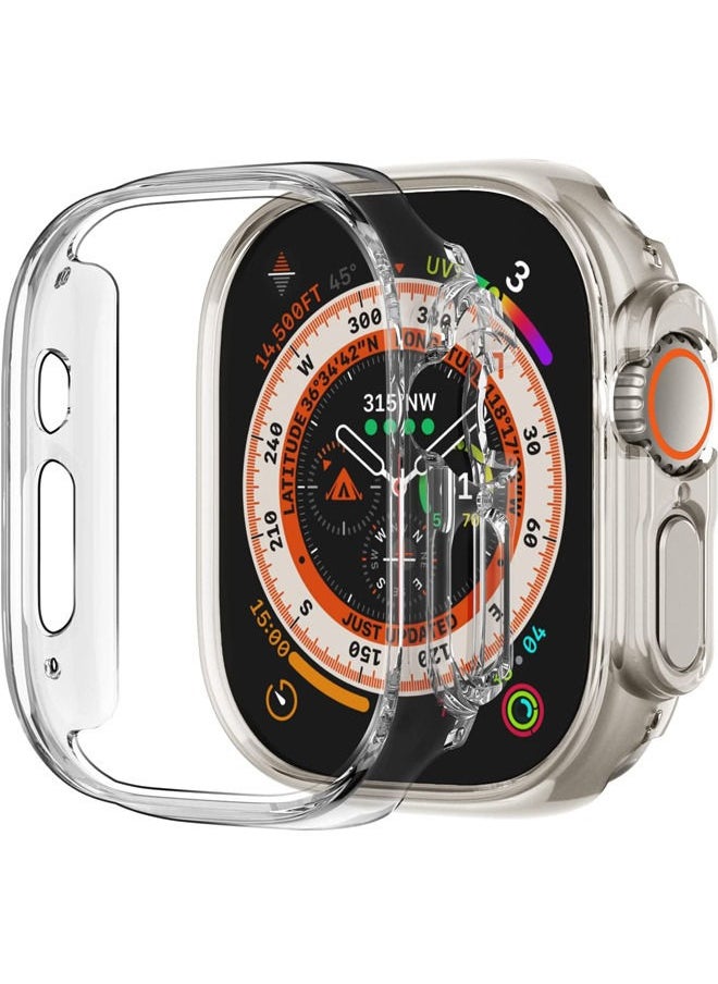 Rock Pow - Rock Pow Case 49mm compatible for Apple Watch Series 8 ultra without screen protector, Hard Protective Guard Bumper Ultra Thin Full Coverage Edge Compatible for iWatch series 8 ultra 49mm 1 pack - Image 1