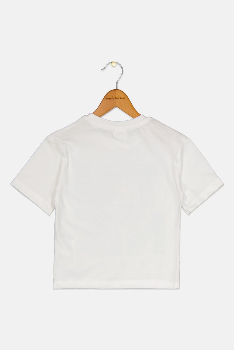 Space Jam Toddlers Girl Crew Neck Short Sleeves Graphic T-shirt, White - Image 2