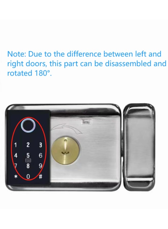 StarDY Smart Fingerprint Door Lock, Biometric Password Door Lock, Anti-Theft Electronic Lock，Fingerprint, Passcode, Key, IC Card, Tuya WIFI App,Waterproof(double Side) - Image 3
