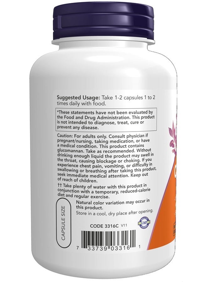 now مكملات، خل التفاح، مع الجريب فروت، الليسيثين، ب-6، الكروم، الطحالب البحرية و الجلوكومانان (من جذر الكونجاك)، 180 كبسولة نباتية - Image 3