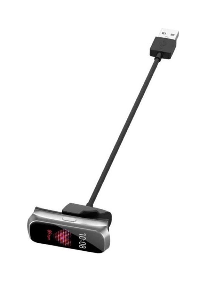 NIBEMINENT Smart Bracelet Charging Cable USB Charger for S-amsung Galaxy Fit-e SM-R375 Black  - Image 3